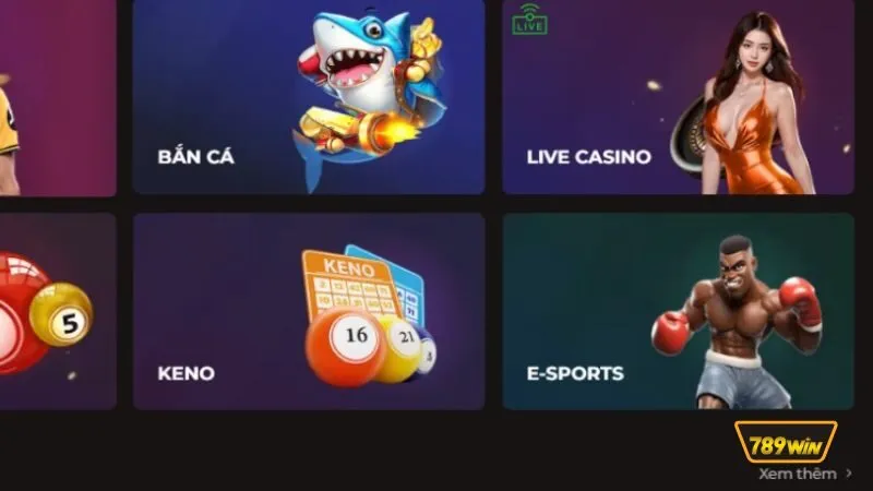 Kho game của nhà cái